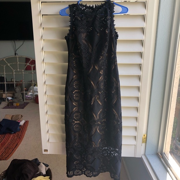 NWT Nanette Lenore beautiful lace long midi dress - Picture 1 of 6